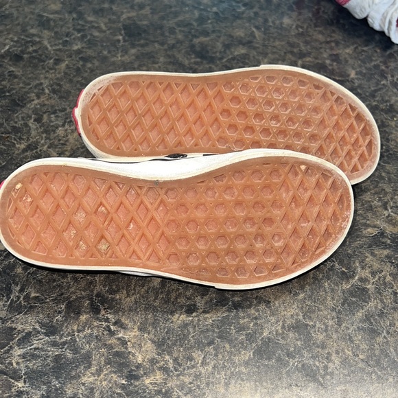 Vans size 13 Youth Classic Black and White Checkered Slip-on Shoes - Picture 4 of 5